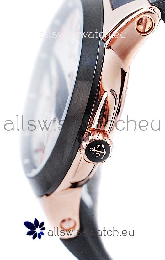 IMG_9081 Ulysse Nardin Executive Dual Time Rose Gold Replica 6