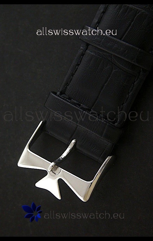 IMG_9081 Vacheron Constantin Perpetual Calendar in Black Dial Replica 6