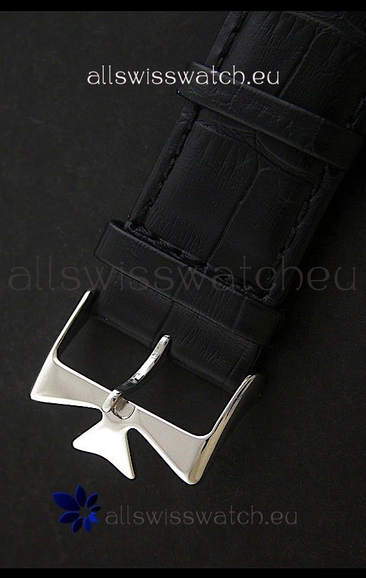 IMG_9081 Vacheron Constantin Perpetual Calendar in Black Dial Replica 6
