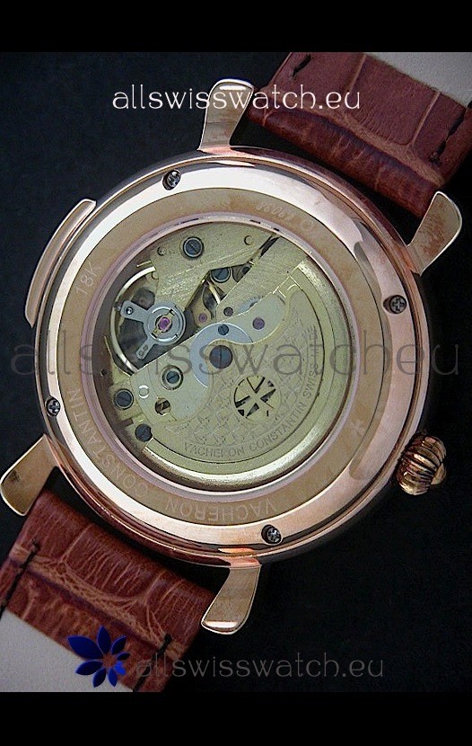 IMG_9081 Vacheron Constantin Cabinotiers Quartz in Rose Gold Replica 6