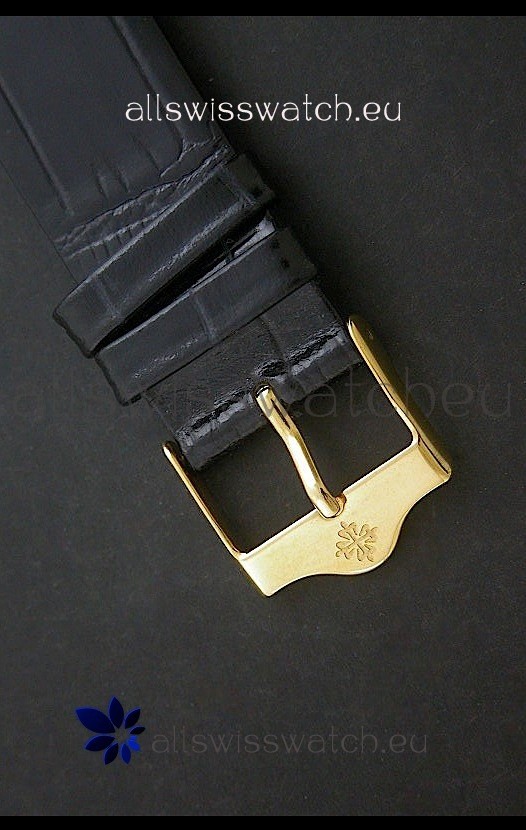 IMG_9081 Patek Philippe Calatrava Quaartz in Yellow Gold Replica 6