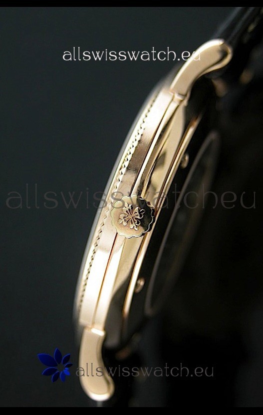 IMG_9081 Patek Philippe Calatrava Mens in Grey Dial Replica 6
