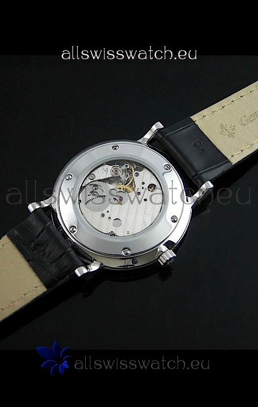 IMG_9081 Patek Philippe Calatrava Mens in Black Dial Replica 6