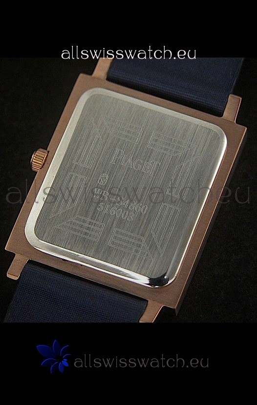 Piaget Black Tie Diamonds Lady in Blue Replica 6