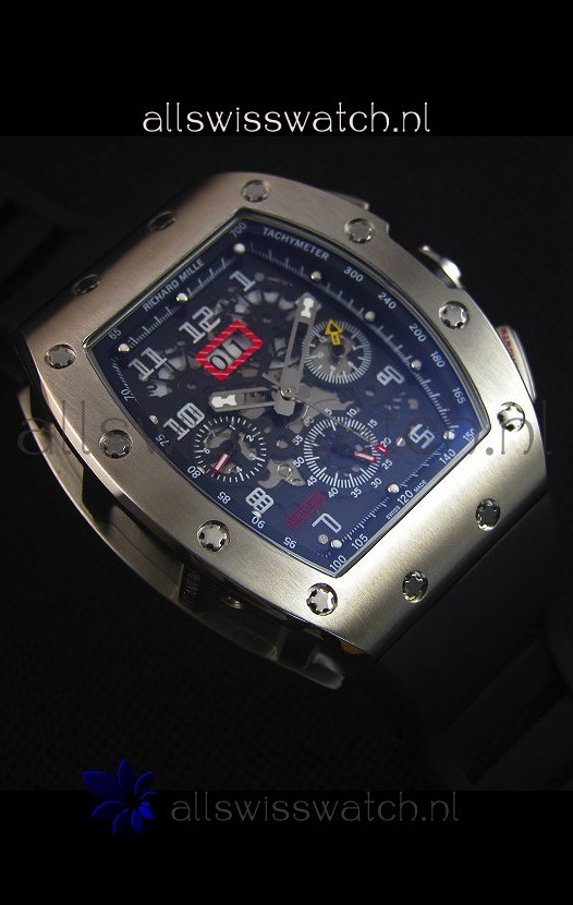 IMG_9081 Richard Mille RM011 in Stainless Steel Case Replica 6