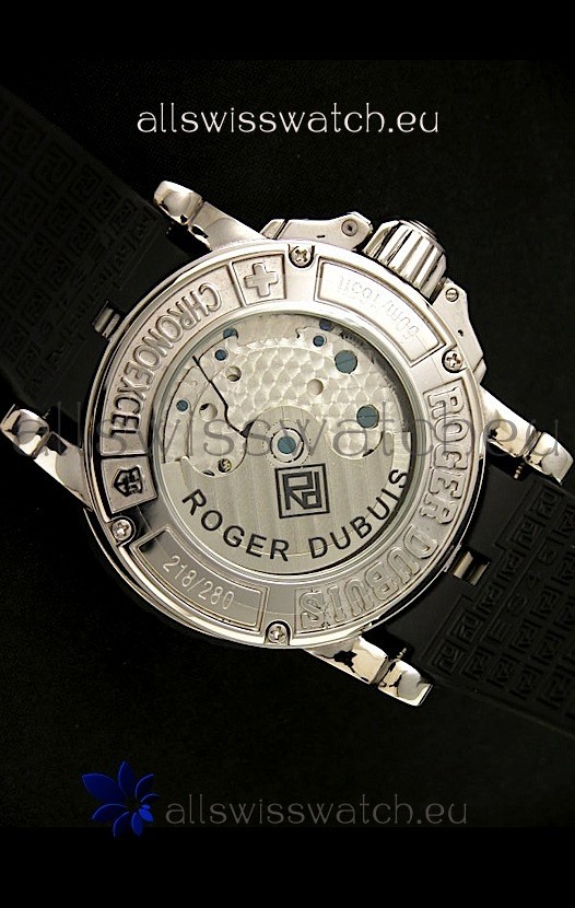 IMG_9081 Roger Dubuis Chronoexcel Automatic in Blue Dial Replica 6