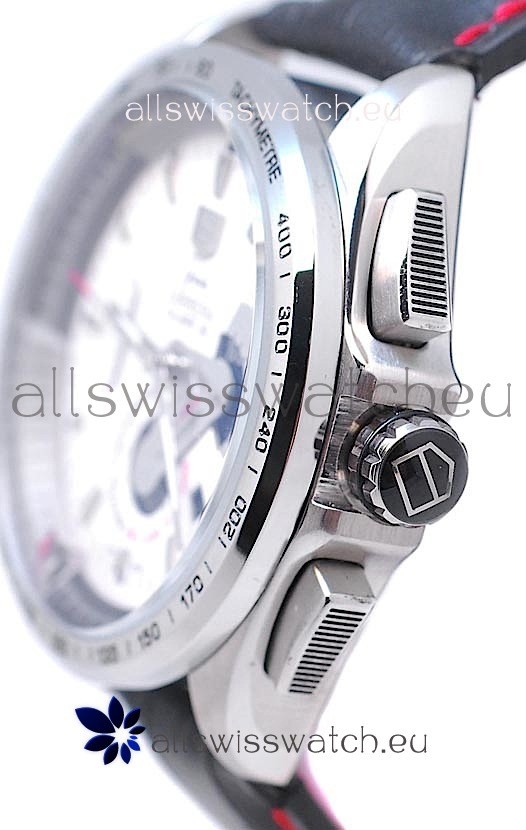 Tag Heuer Grand Carrera Calibre 36 Automatic in White Dial Replica 6