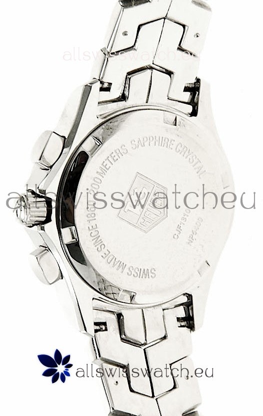 IMG_9081 Tag Heuer Link 200 Meters Quartz in Black Dial Replica 6