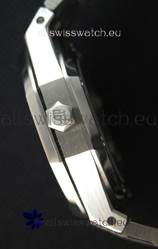 IMG_9081 Audemars Piguet Royal Oak Frosted Self-Winding White Gold White Dial 1:1 Mirror Replica 7