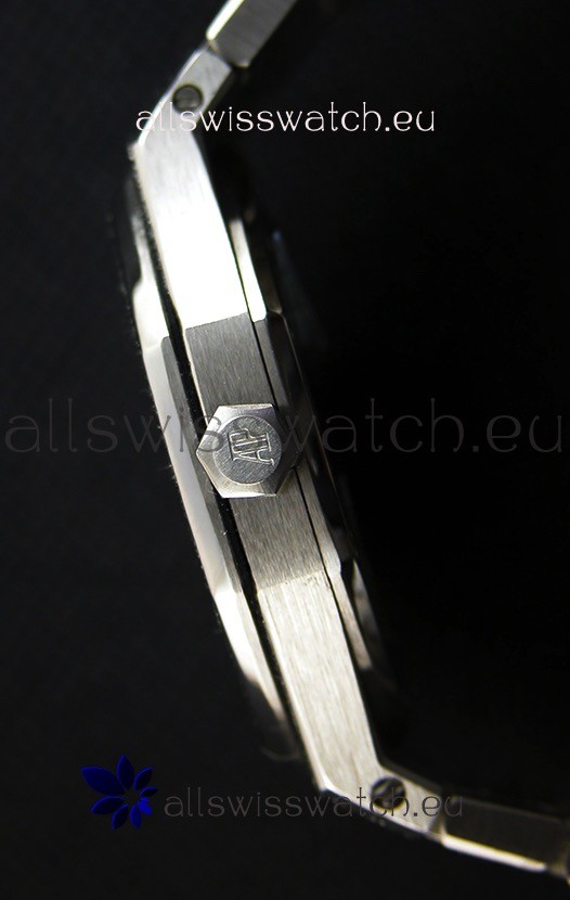 IMG_9081 Audemars Piguet Royal Oak Frosted White Gold QUARTZ 33MM Grey Dial - 1:1 Mirror Replica 7