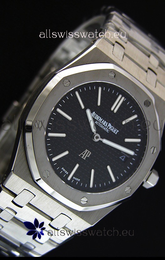 IMG_9081 Audemars Piguet Royal Jumbo Oak Extra Thin - 1:1 Mirror Replica 7