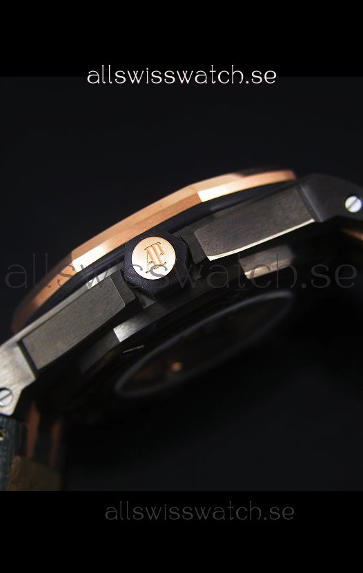 IMG_9081 Audemars Piguet Royal Oak Diver Ember Limited Edition 1:1 Mirror 3120 Movement Replica 7