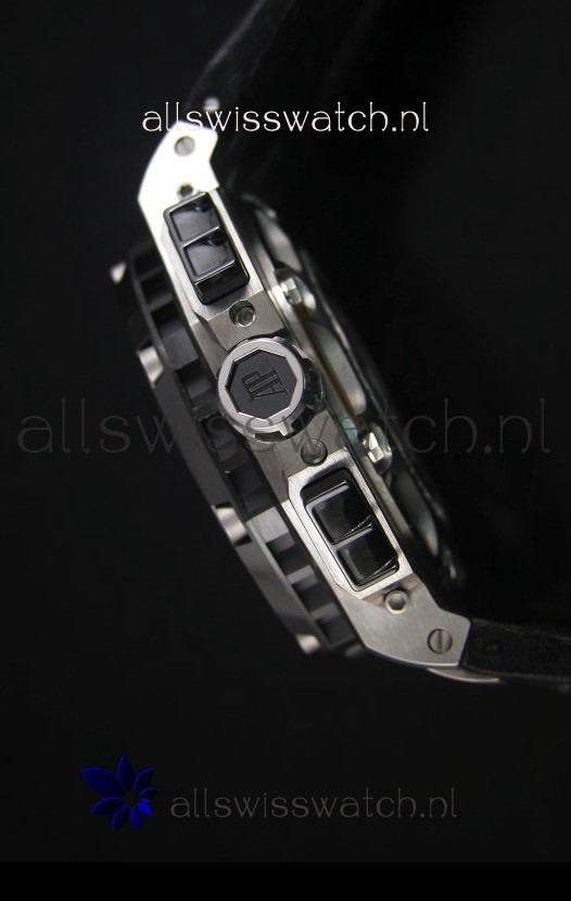 IMG_9081 Audemars Piguet Royal Oak Offshore Rubens Barrichello Titanium Black - 1:1 Mirror Replica 7