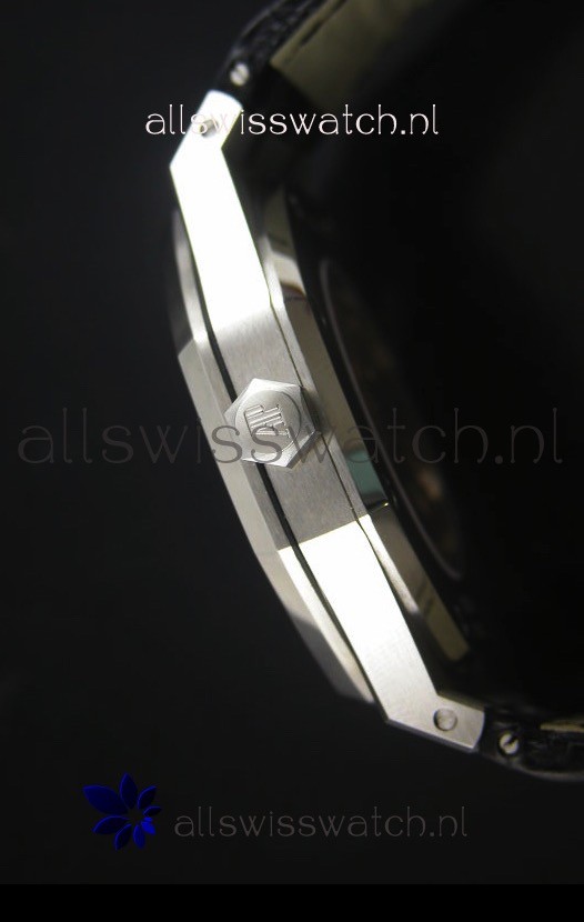 IMG_9081 Audemars Piguet Royal Oak 41MM in Leather Strap - Ultimate 1:1 3120 Movement Replica 7