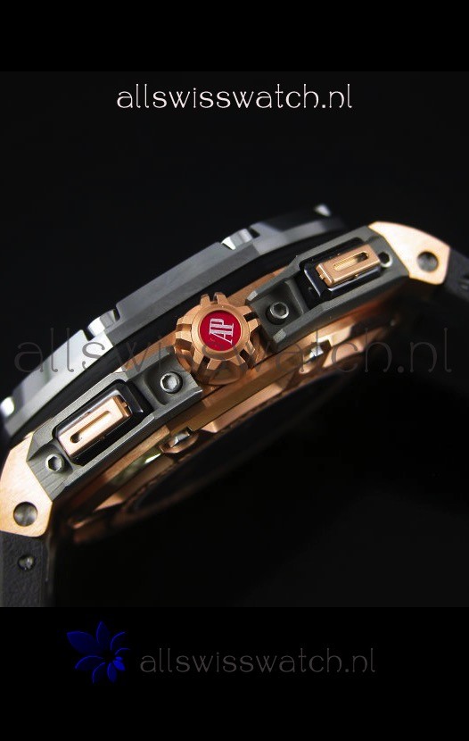 Audemars Piguet Royal Oak Offshore Michael Schumacher Rose Gold - Ultimate 1:1 3126 Movement Replica 7