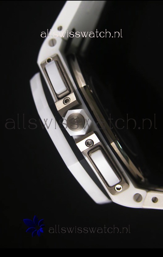 IMG_9081 Audemars Piguet Royal Oak Offshore White Ceramic - Ultimate 1:1 3126 Movement Replica 7