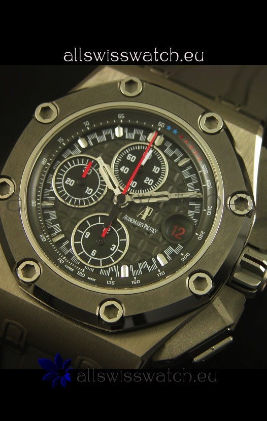 IMG_9081 Audemars Piguet Royal Oak Offshore Michael Schumacher Titanium 1:1 Mirror Replica 7