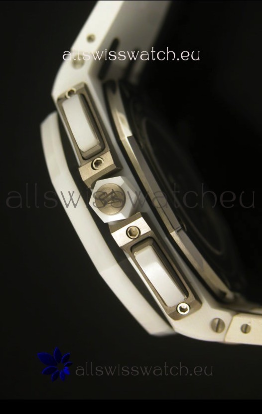 IMG_9081 Audemars Piguet Royal Oak Offshore White Ceramic 1:1 Mirror Ultimate Edition Replica 7