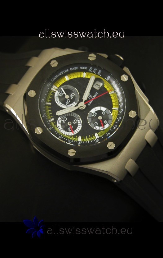 IMG_9081 Audemars Piguet Royal Oak Offshore Sebastian Buemi Titanium - 1:1 Mirror Replica 7