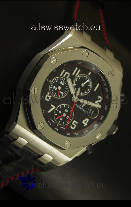 IMG_9081 Audemars Piguet Royal Oak Offshore Black Themes 1:1 Mirror Replica 7