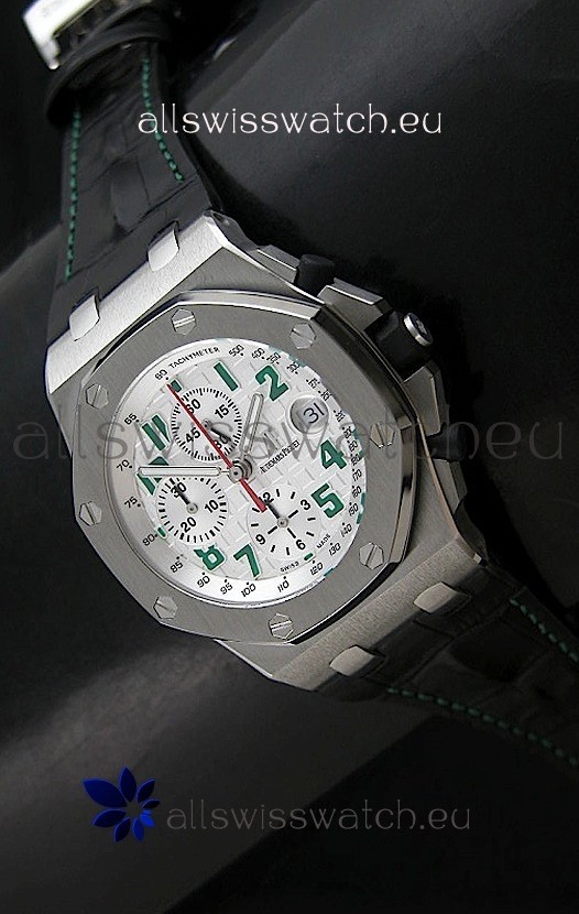 IMG_9081 Audemars Piguet Royal Oak Offshore Pride of Mexico - Secs hands at 12 O'Clock Replica 7