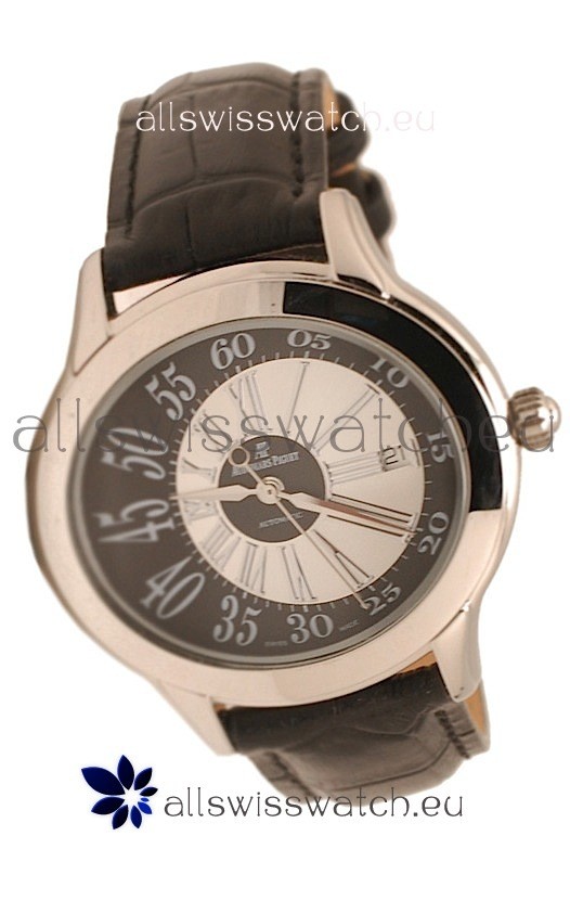 IMG_9081 Audemars Piguet Millenary Hour and Minute Swiss Steel Replica 7