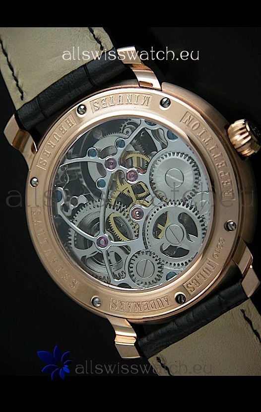 IMG_9081 Audemars Piguet Jules Audemars Tourbillon in Pink Gold Replica 7