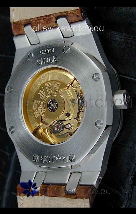 IMG_9081 Audemars Piguet Royal Oak in Navy Blue Dial Replica 7