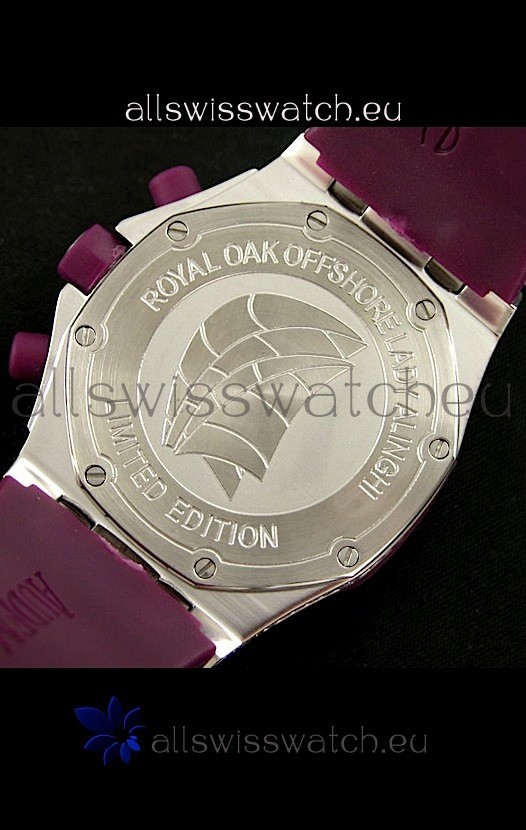 IMG_9081 Audemars Piguet Royal Oak Ladies Alinghi Limited Edition in Diamond Bezel Replica 7