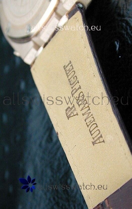 IMG_9081 Audemars Piguet Royal Oak in Black Dial Replica 7