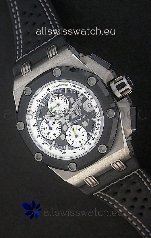 IMG_9081 Audemars Piguet Royal Oak Offshore Rubens Barrichello Titanium - Secs hand 12 O Clock Replica 7