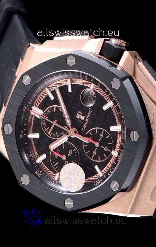 Audemars Piguet Royal Oak Offshore Méga Tapisserie Dial 1:1 904L Steel Replica 7