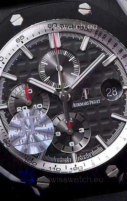 IMG_9081 Audemars Piguet Royal Oak Offshore Chronograph 44MM Ceramic Casing 1:1 Mirror Replica 7