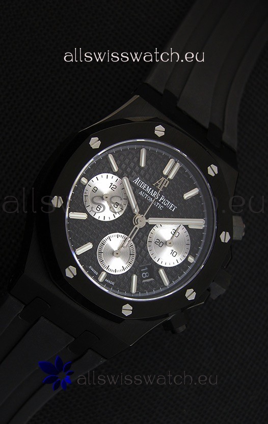 Audemars Piguet Royal Oak Chronograph Black Dial Replica 7