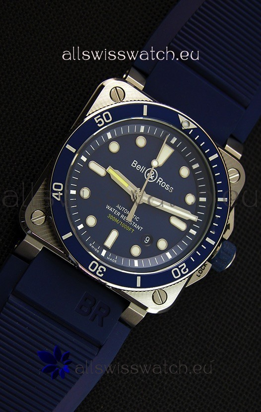 IMG_9081 Bell & Ross BR03-92 Diver Blue1:1 Mirror Replica 7