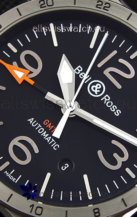 IMG_9081 Bell & Ross BR03-93 GMT Steel1:1 Edition 42MM Replica 7