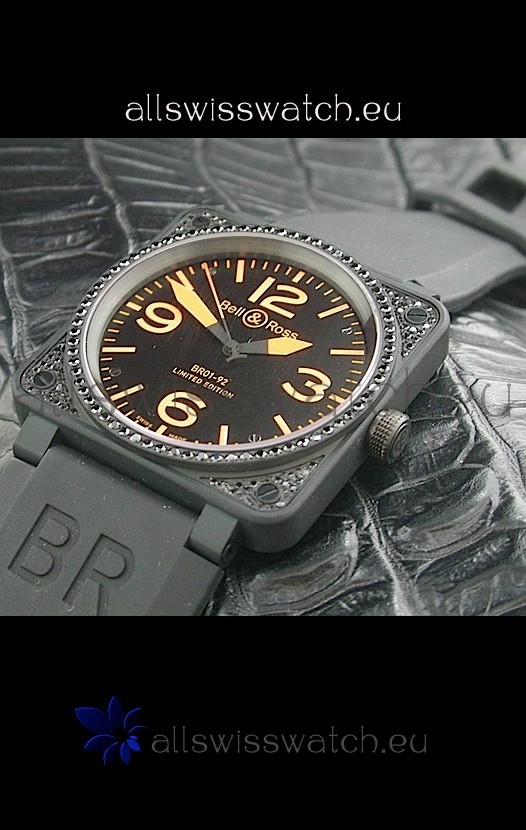 IMG_9081 Bell and Ross BR01 92 Limited Edition in Black Dial Replica 7
