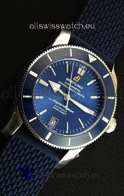 IMG_9081 Breitling SuperOcean Heritage II B20 42MM Blue Dial- 1:1 Mirror Edition Replica 7