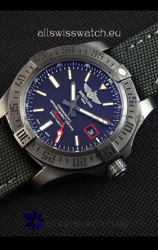 IMG_9081 Breitling Avenger Blackbird 2018 Updated Version 1:1 Mirror Replica 7