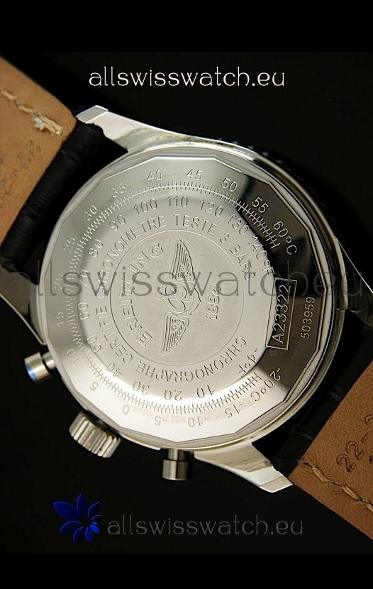 IMG_9081 Breitling Navitimer Cosmonautein Black Dial - MIRROR Replica 7