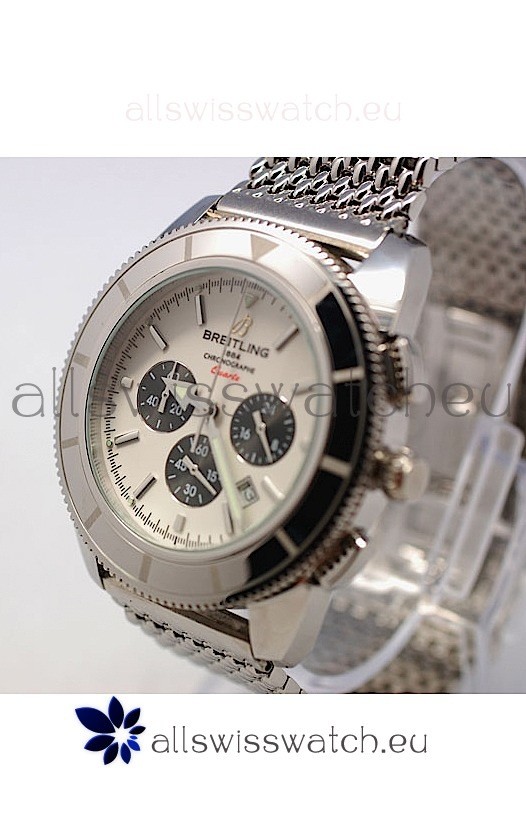IMG_9081 Breitling SuperOcean Heritage- Off White Dial Replica 7