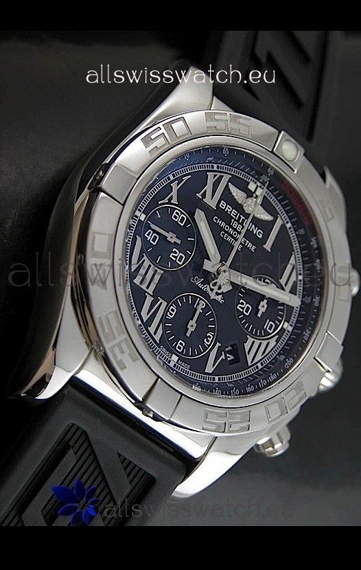 IMG_9081 Breitling Chronomatin Rubber Strap Replica 7