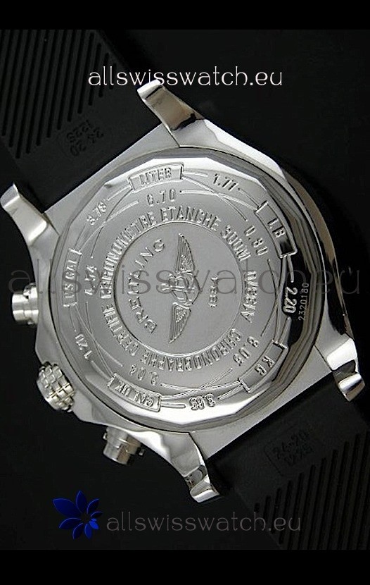 IMG_9081 Breitling Super Avenger in Black Dial - Ultimate Mirror Replica 7