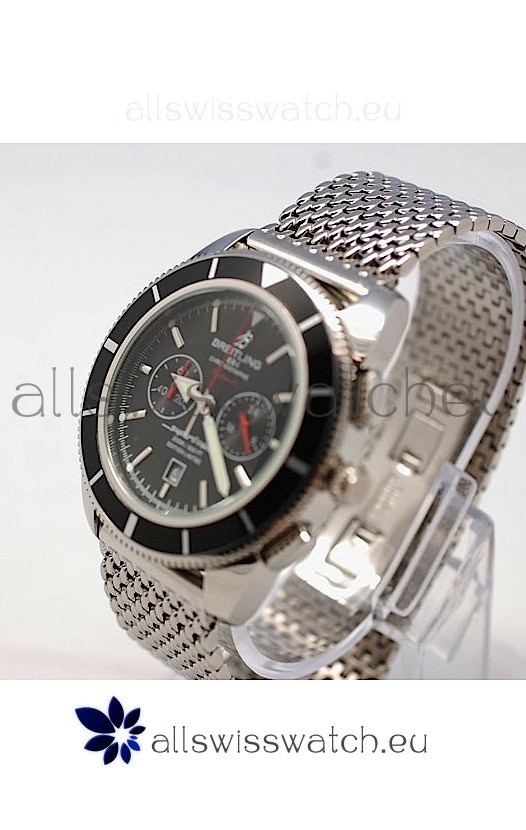 IMG_9081 Breitling SuperOcean Heritage- Black Dial Replica 7