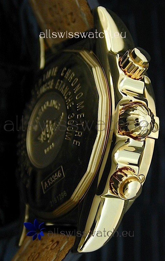 IMG_9081 Breitling Evolutionin Gold Case Blue Dial Replica 7