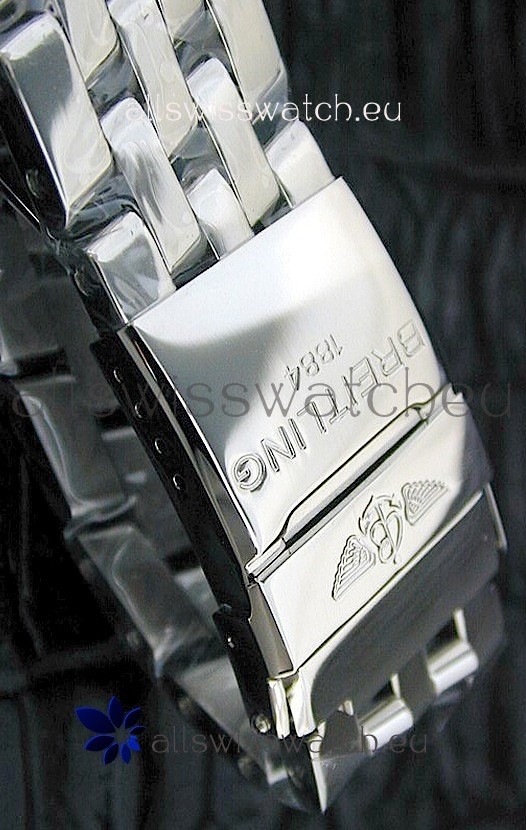 IMG_9081 Breitling Windriderin Black Dial Two Tone Markers Replica 7