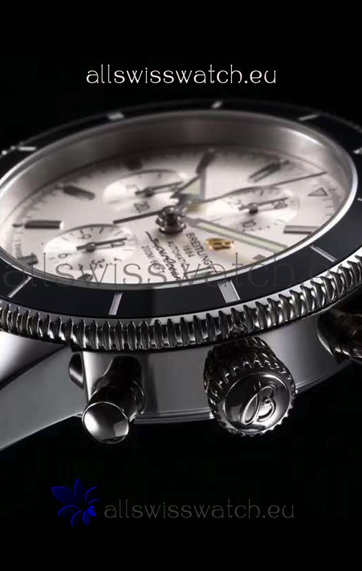 IMG_9081 Breitling SuperOcean Heritage II 44MM White Dial Replica 7