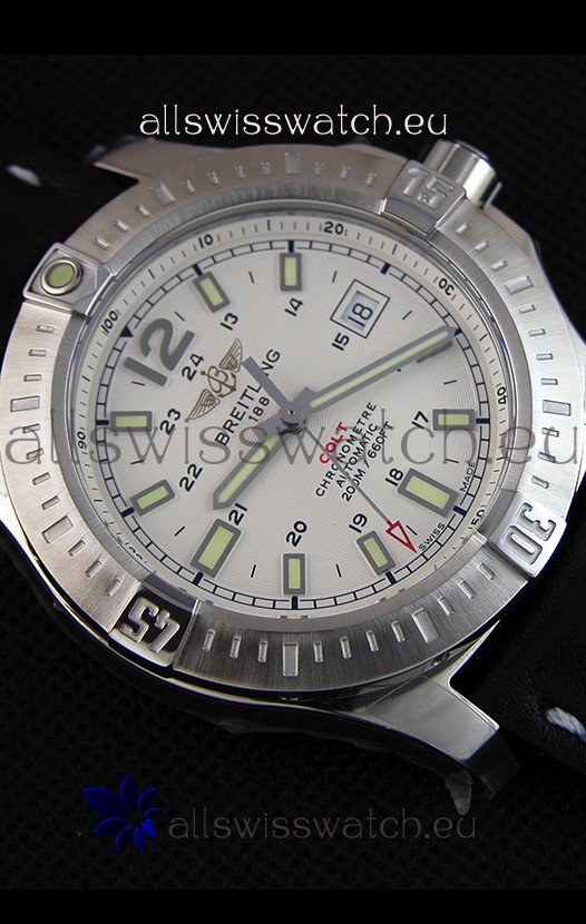 IMG_9081 Breitling Chronometre COLT 41 White Dial Automatic Replica 7