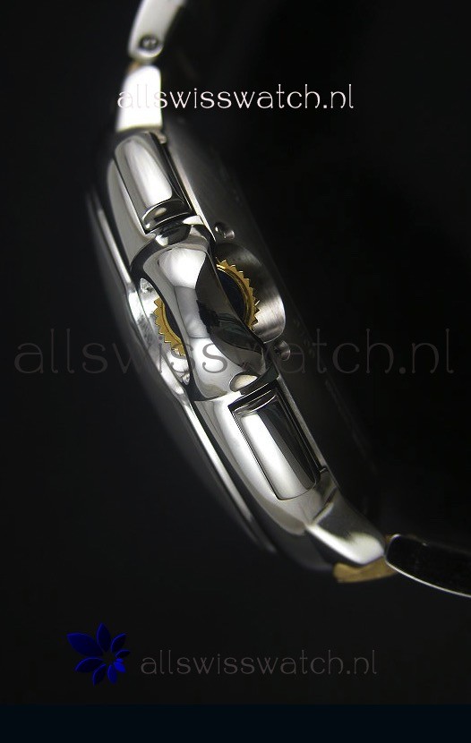 IMG_9081 Ballon De Cartier Chronograph in Yellow Gold Two Tone Case - 1:1 Mirror Replica 7