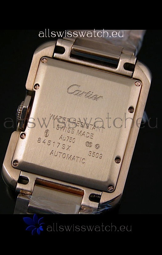 IMG_9081 Cartier Tank Anglaise Mid Sized Pink Gold - 1:1 Mirror Replica 7